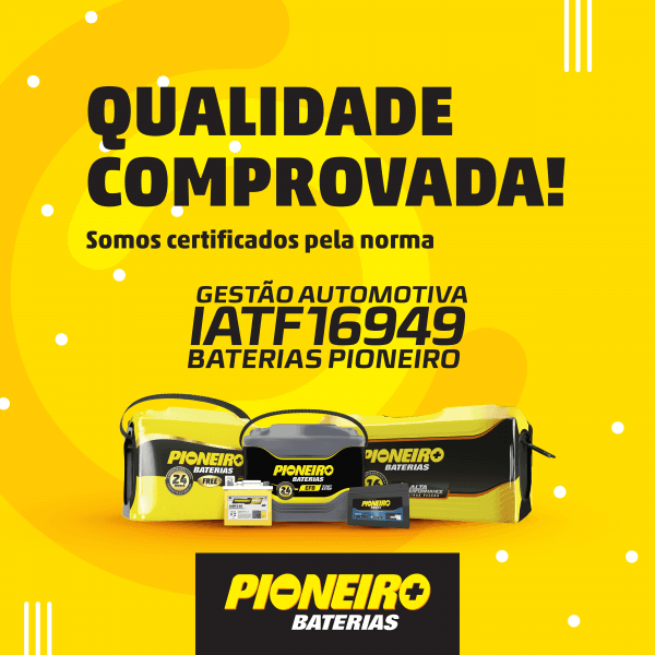 Somos certificados pela norma IATF 16.949.