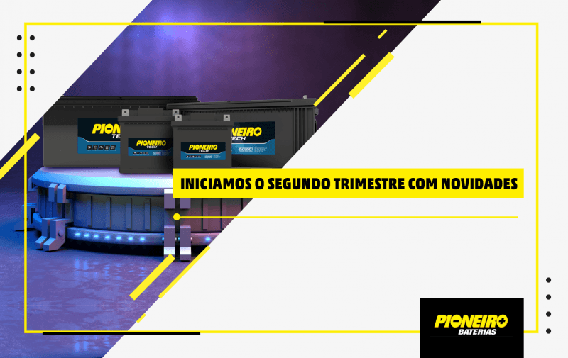 Iniciamos o segundo trimestre com novidades