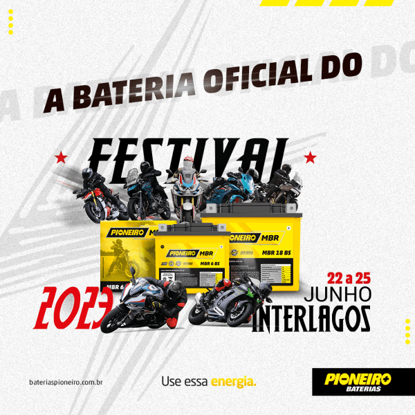 Junho é mês de Festival Interlagos, e a Pioneiro estará presente com toda energia!