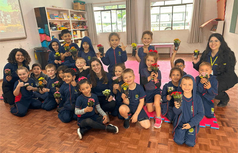 Baterias Pioneiro celebra o Dia da Árvore com ação em pré-escolar de Treze Tílias