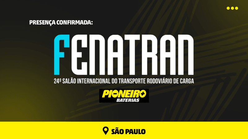 Pioneiro marcará presença na FENATRAN 2024.
