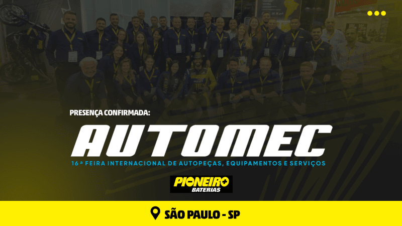 Estaremos presentes na Automec 2025