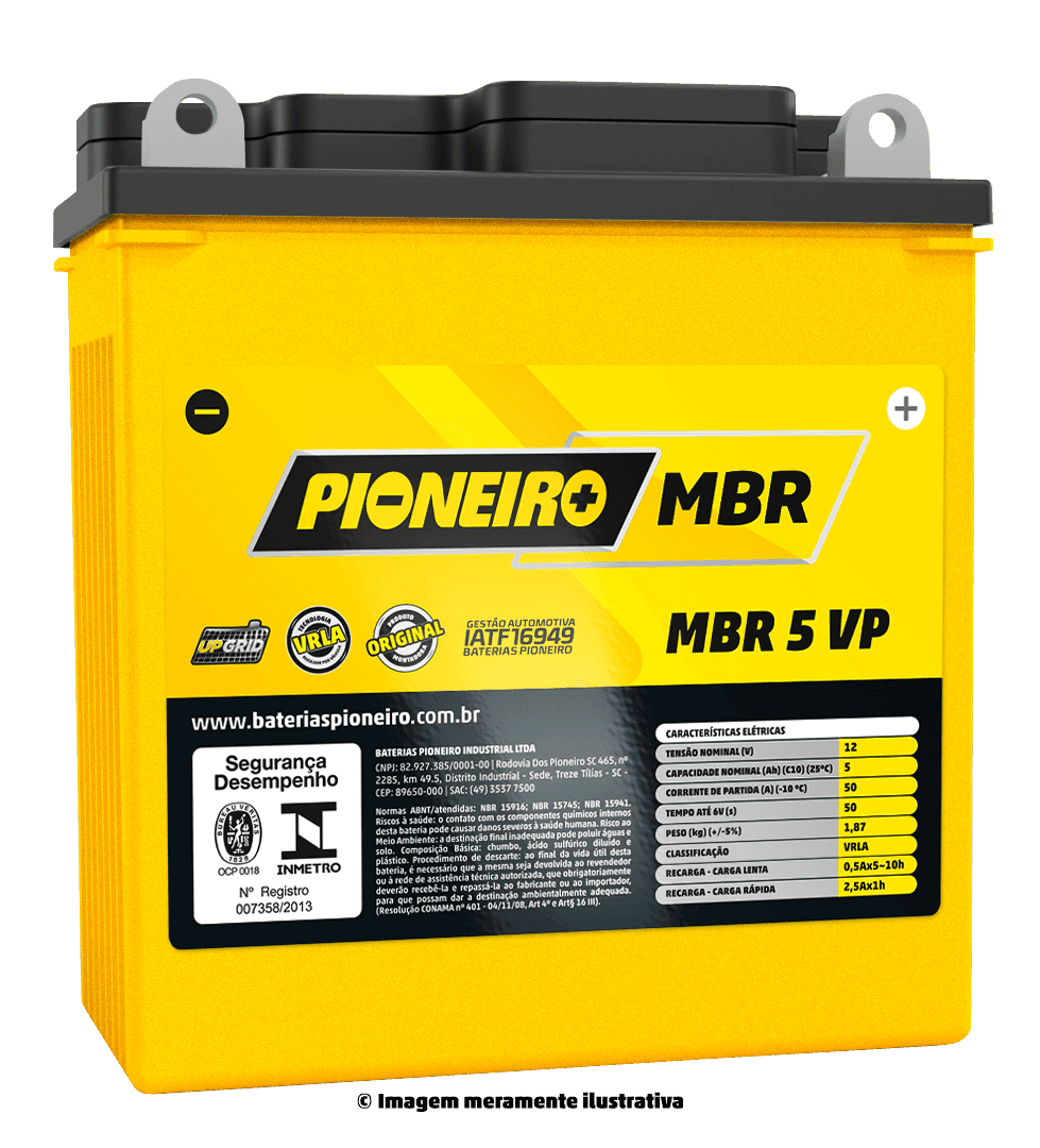 Pioneiro MBR 5-VP 12V