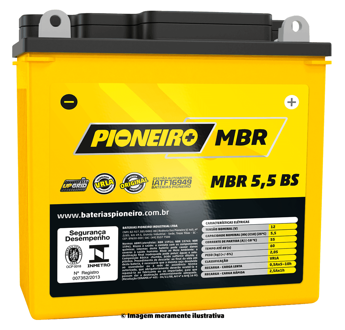Pioneiro MBR 5,5-BS 12V