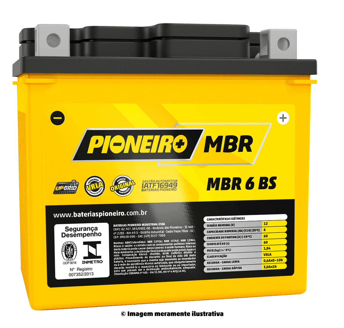 Pioneiro MBR 6-BS 12V