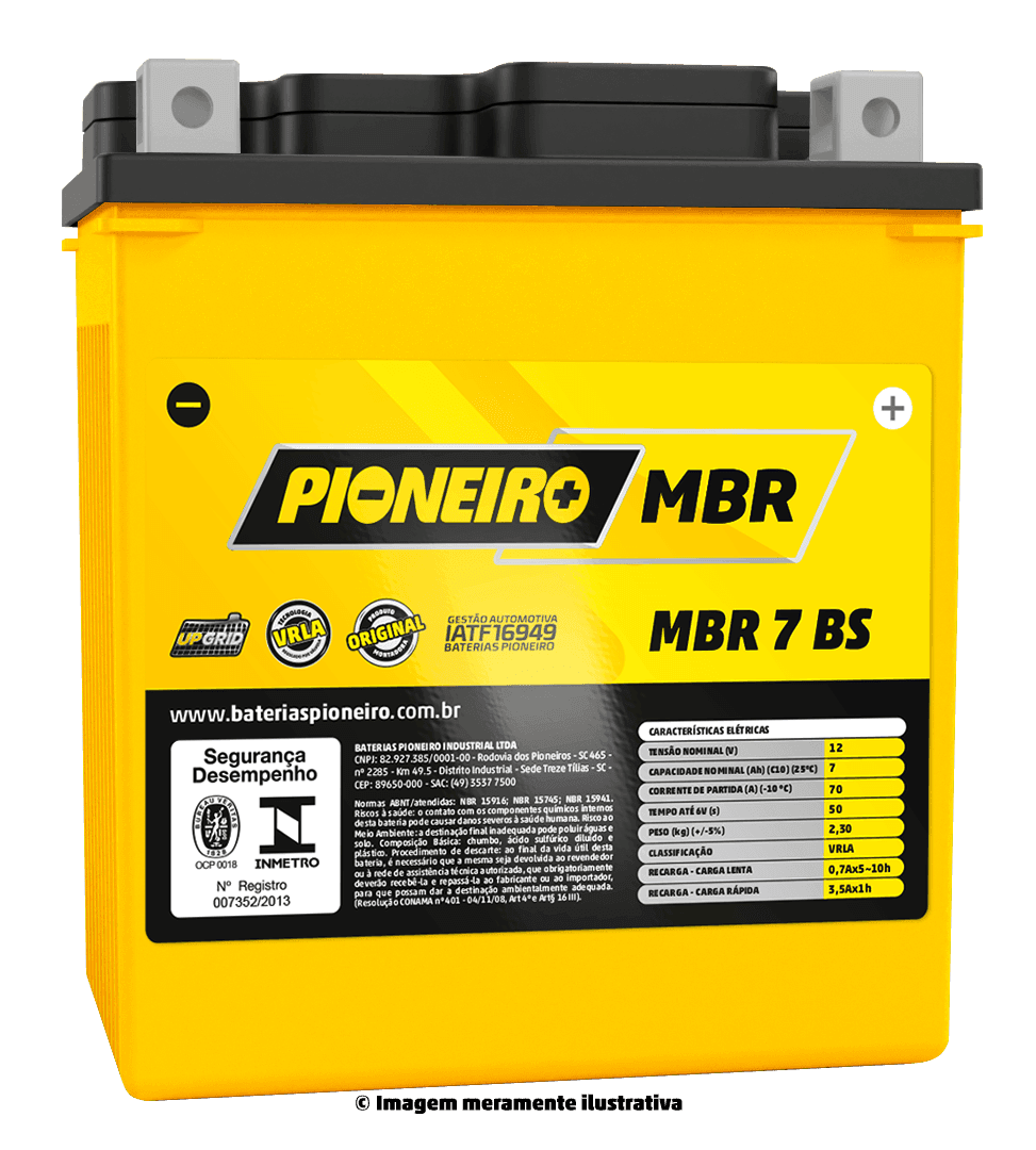 Pioneiro MBR 7-BS 12V