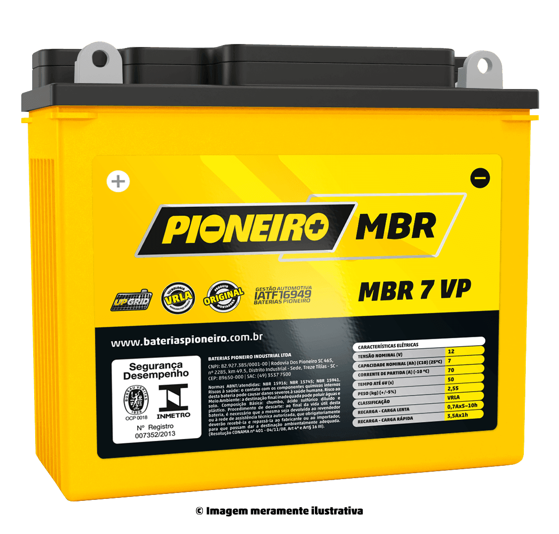 Pioneiro MBR 7-VP 12V